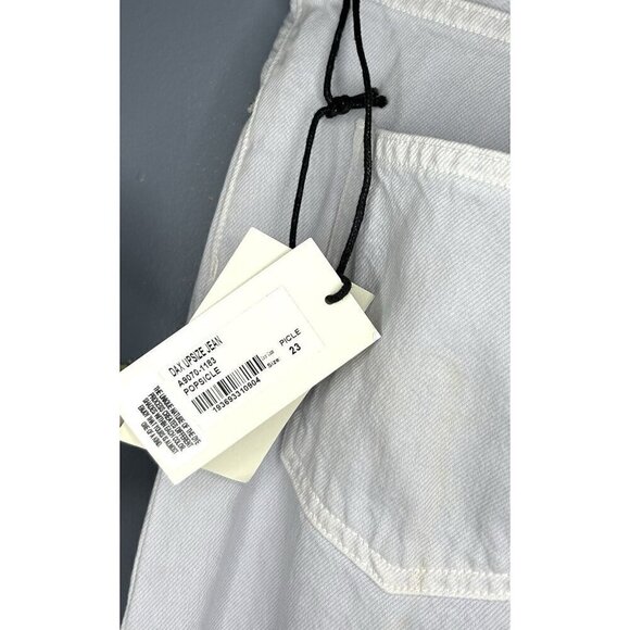 Agolde Dax Upsized Jean In Popsicle Women's Size 23 Pale Lavender Light Wash NWT - Picture 16 of 16